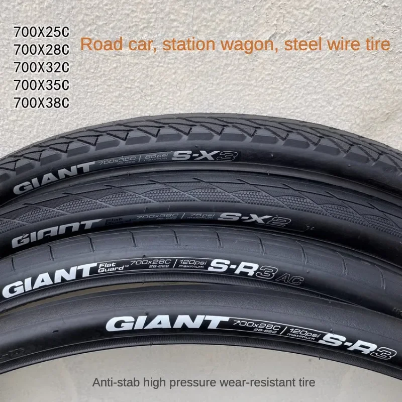 Giant Giant Escape Highway Travel Bike 700cx38/32/28/25 Outer Tire Inner and Outer Tire 