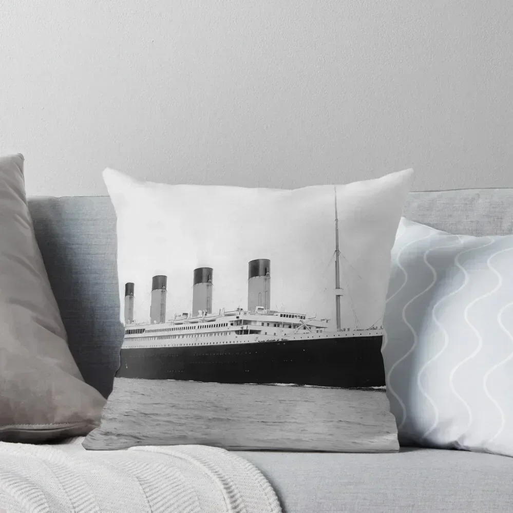 

RMS Titanic Throw Pillow Christmas Pillows Custom Cushion Photo Decorative Sofa Cushion Couch Pillows pillow
