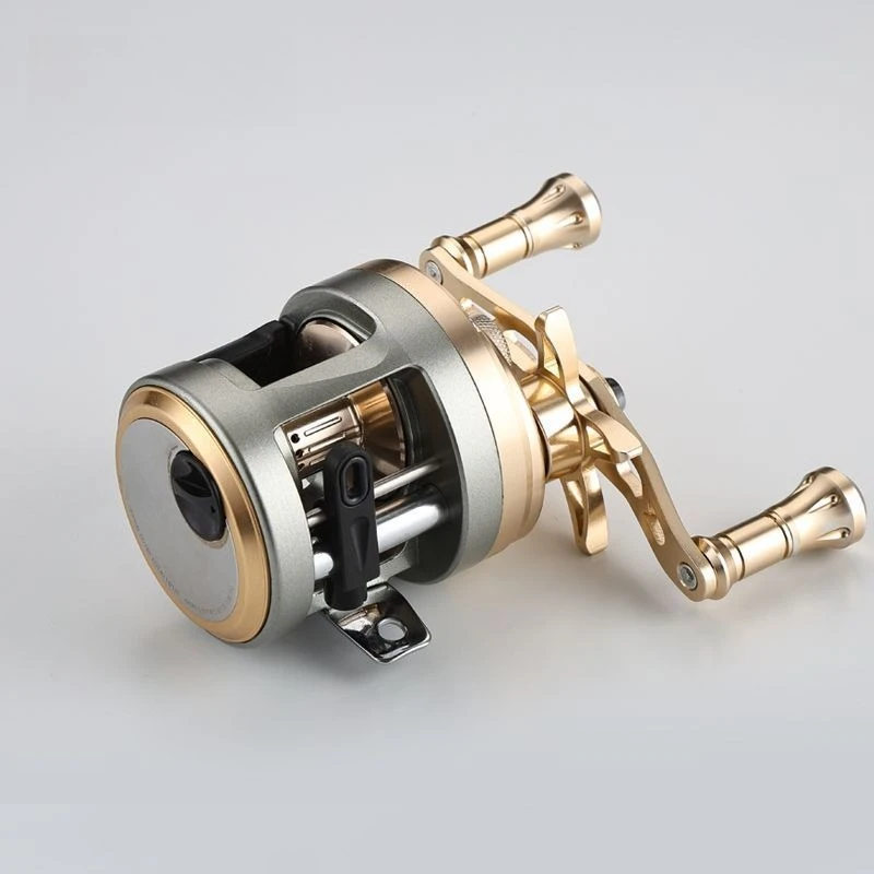 Full Metal Baitcasting Reel Saltwater Fishing Reel Micro Precision Parts Smooth Casting High Speed for Bass Pike