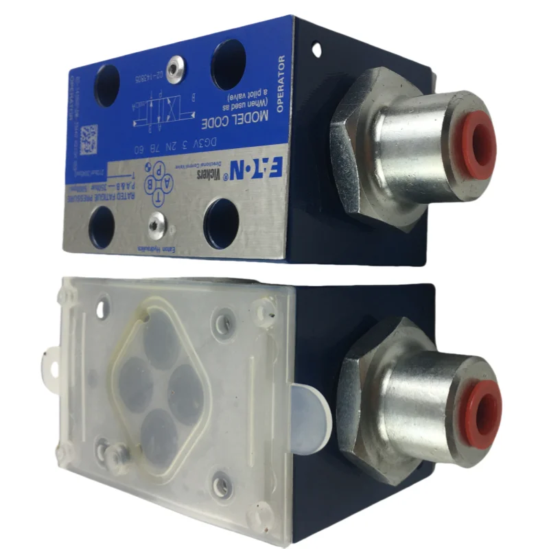 

Гидравлические регулирующие клапаны направления DG3V-3 | ISO 4401-05 Влажный штифт | Пружина центрирована для прессовой/пластиковой машины