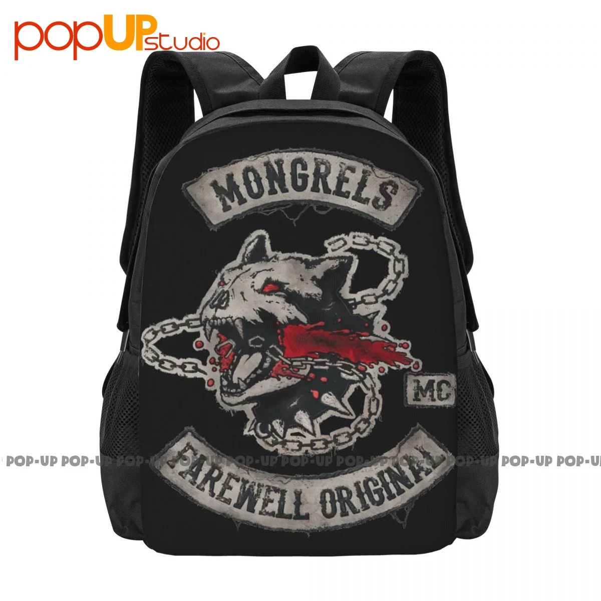 Copia De Mongrel Days ransel kapasitas besar tas Hot Shoe kapasitas besar dipersonalisasi