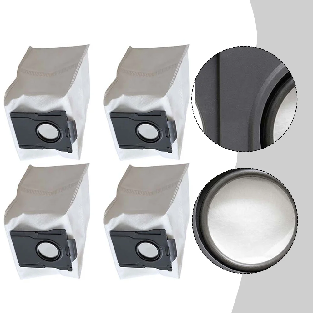Replacement Dust Bags for MOVA P10 for Pro For Ultra Robotic Vacuum Cleaner 4 Pack for Effective Filtration and Convenient Use