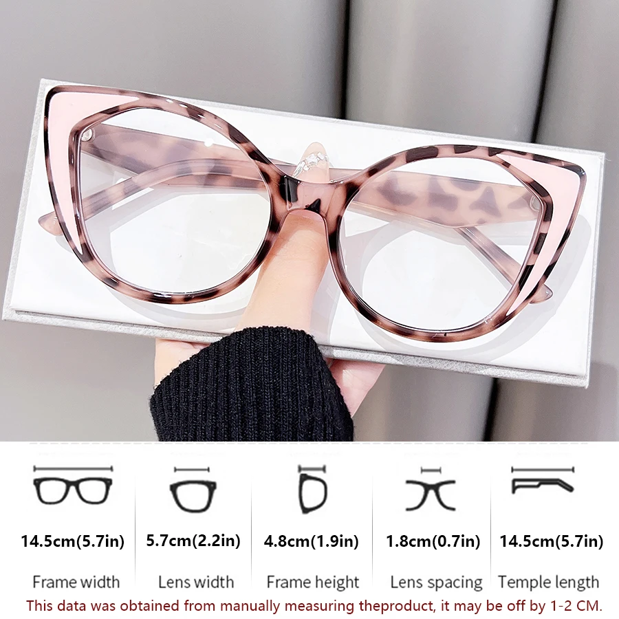2pcs Cat Eye Square Reading Gl - Laptop Accessories Women review and price