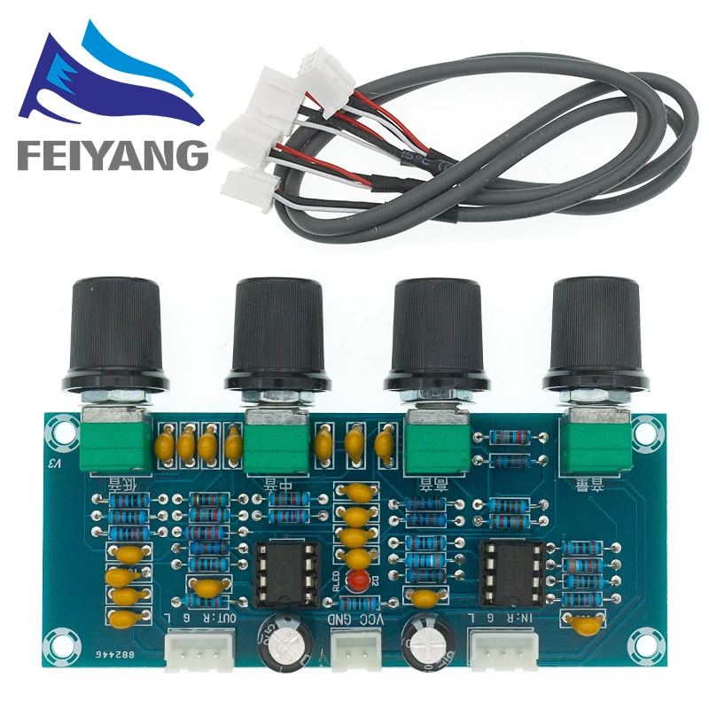 XH-A901 NE5532 Tone Board voorversterker Voorversterker Met treble bass volume aanpassing voorversterker Tone Controller Voor versterker Board