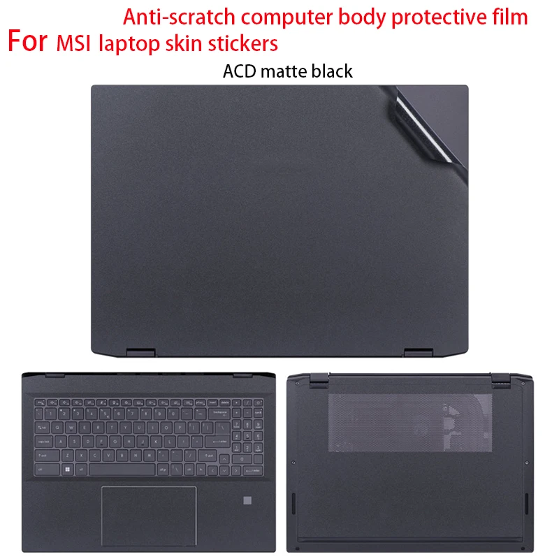 

For MSI Stealth A16 AI+ A3XVGG notebook skin sticker A3XVFG computer body protective film Stealth A16 AI+ A3XWHG accessories