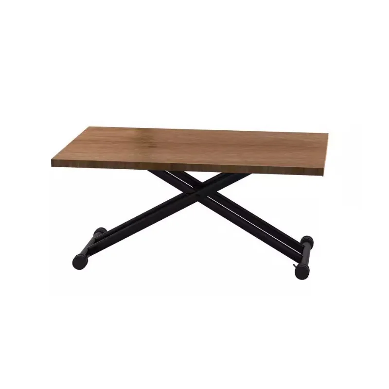 Foldable coffee table, portable folding dining table, small space home