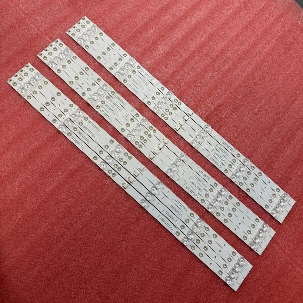 Taśma LED (12) dla Hisense H65A6140 LB65073 V0 H65AE600 H65A6100 H65AE6100 H65A6100IL HD650S1U51 LC-65Q6020U JL.D65061330-365AS-M