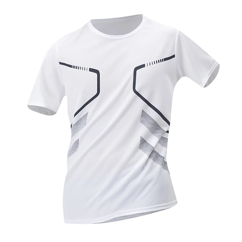 1/3/4 Stück Sommer Herren Bedrucktes, schnell trocknendes, atmungsaktives, kurzärmeliges, lockeres, sportliches, lässiges T-Shirt in Übergröße, mehrfarbige Auswahl – Detail 36