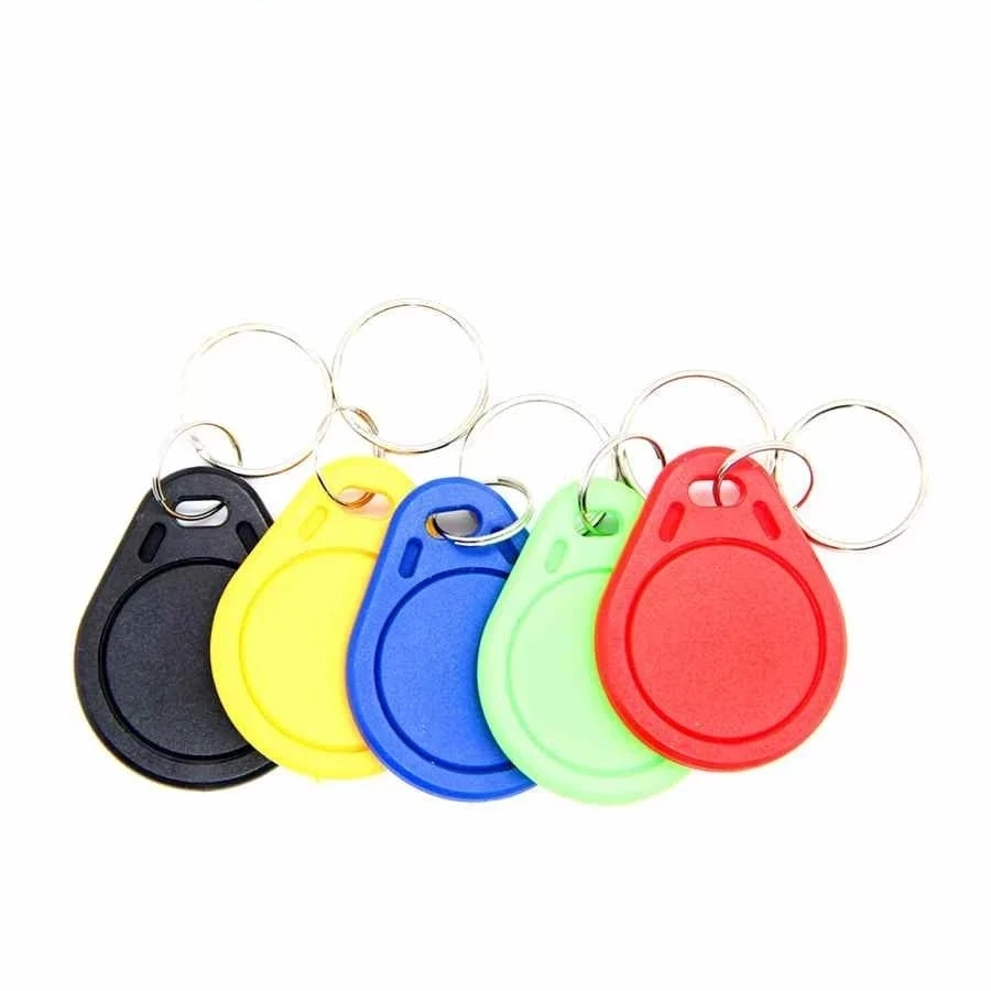 5Pcs 125KHz ID Intelligent Waterproof Rewritable Keyfobs RFID Key Tag Keychain EM4305 T5577 Blank Writable Card Fast Shipping