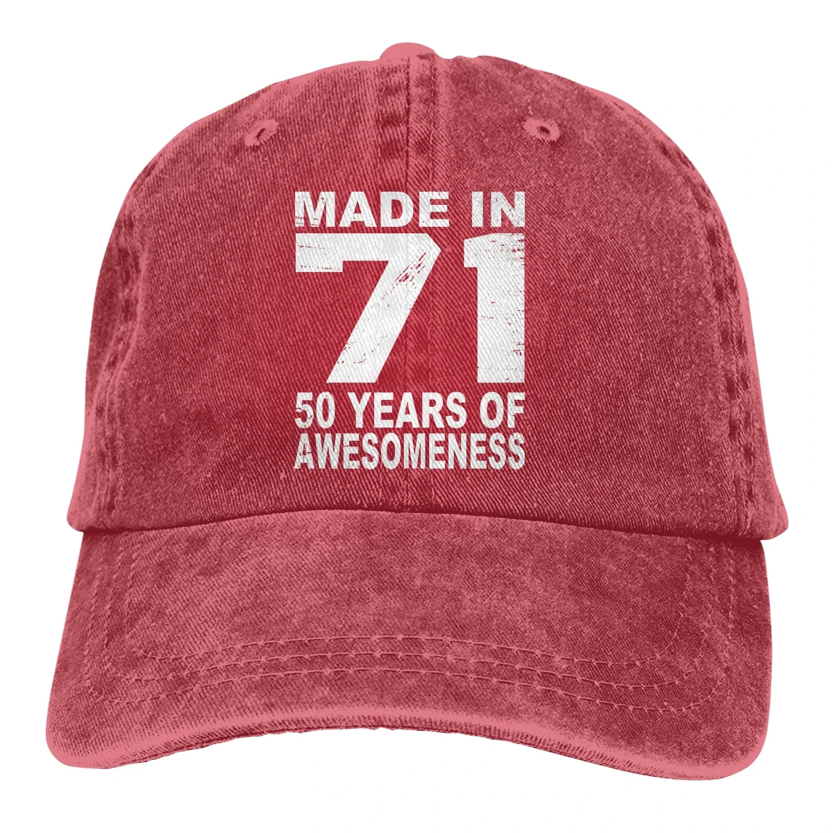 Made in 71 50 Jahre Awesome ness 1971 Geburtstag Vintage Baseball Cap Männer geboren 1971 Caps Farben Frauen Sommer Snapback Caps