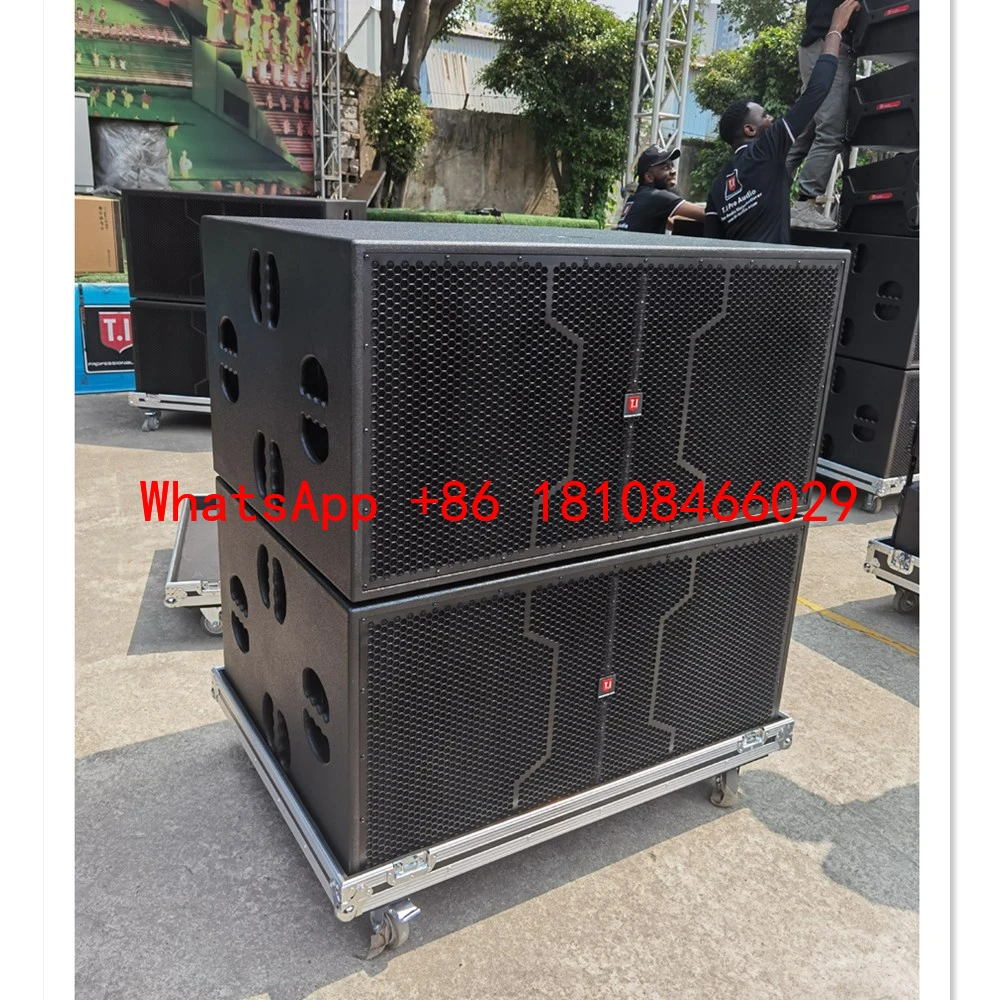 

Sonidos Profesionales Line Array Amplified Waterproof Speakers Pro Outdoor Bass Speaker Dual 18 Inch 2000W Sub Woofer
