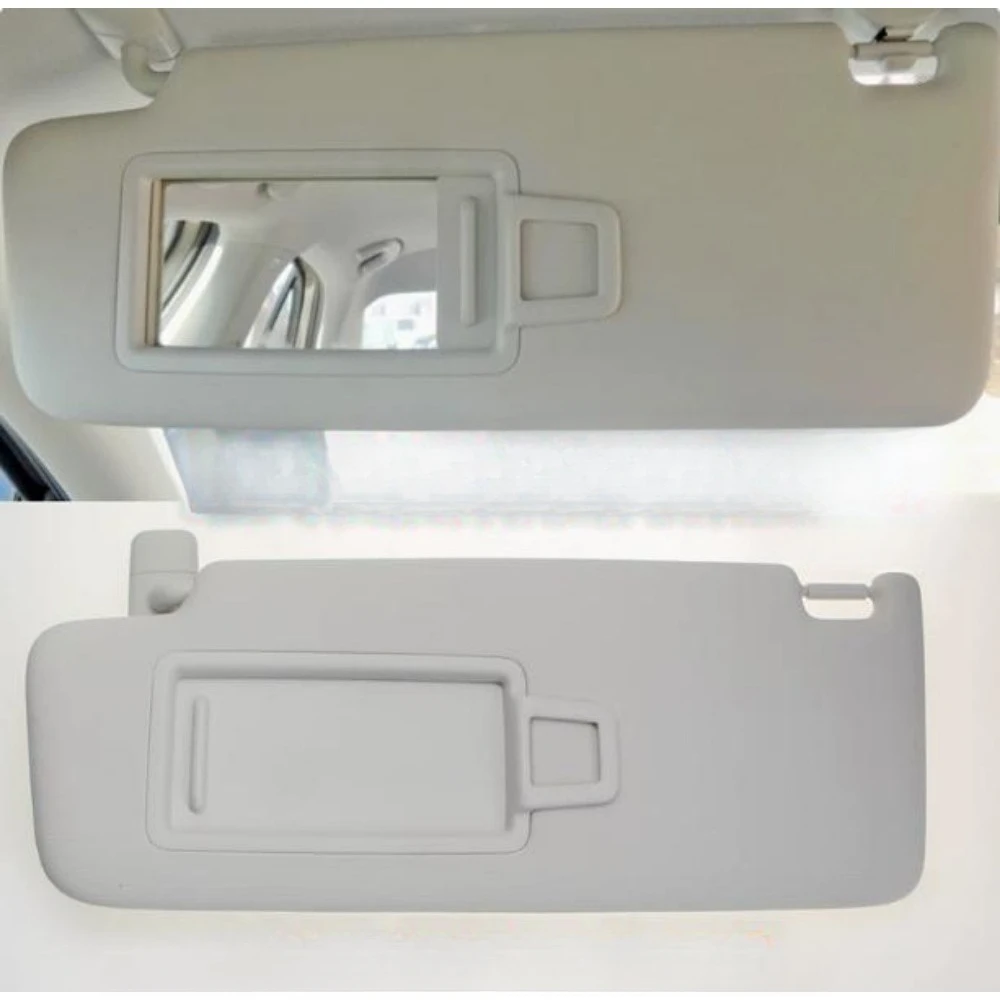 Sun Visor with Makeup Mirror Accessories for Volkswagen Lamando Golf 7 Sportsvan Driver Passenger Side