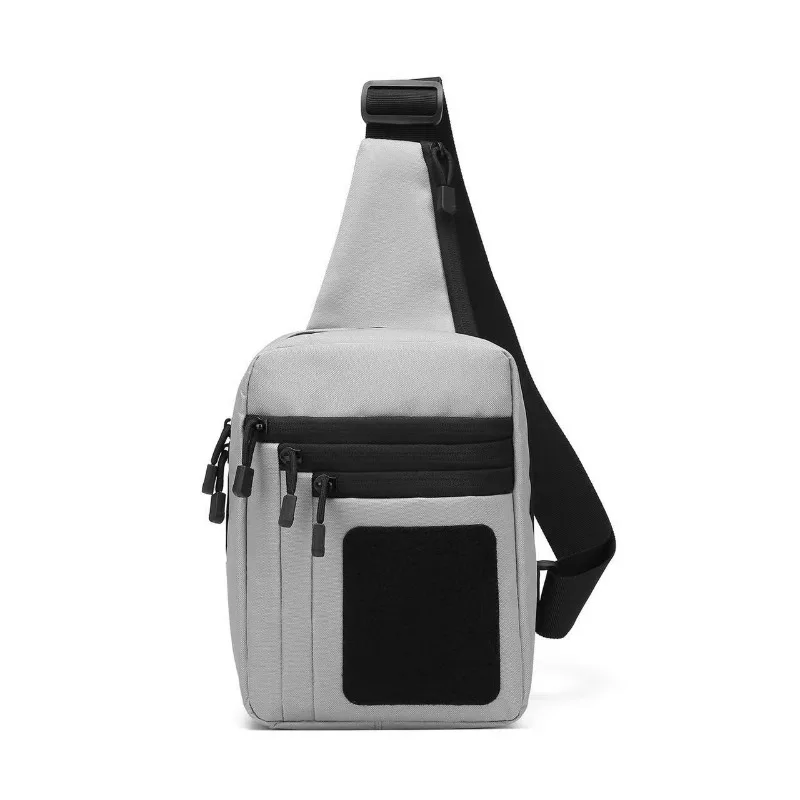 

2025 Мужская модная повседневная нагрудная сумка большой вместимости, водонепроницаемая и сухая и влажная, мужская сумка на одно плечо, слингер