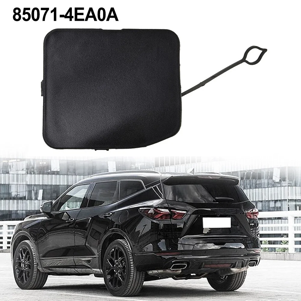 

1PC Rear Bumper Tow Eye Cap For Nissan For Qashqai J11 2014-2017 85071-4EA0A Black Rear Bumper Trailing Eye Mask