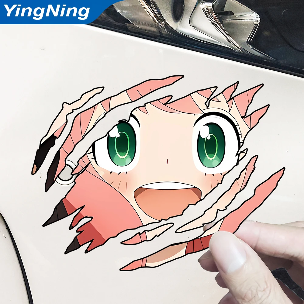 

Scratch Mark Anime Ania Car Sticker Waterproof Scratches Decor Cover PVC Decal Laptop Motorcycle Auto Accessories 8cm/13cm/18cm