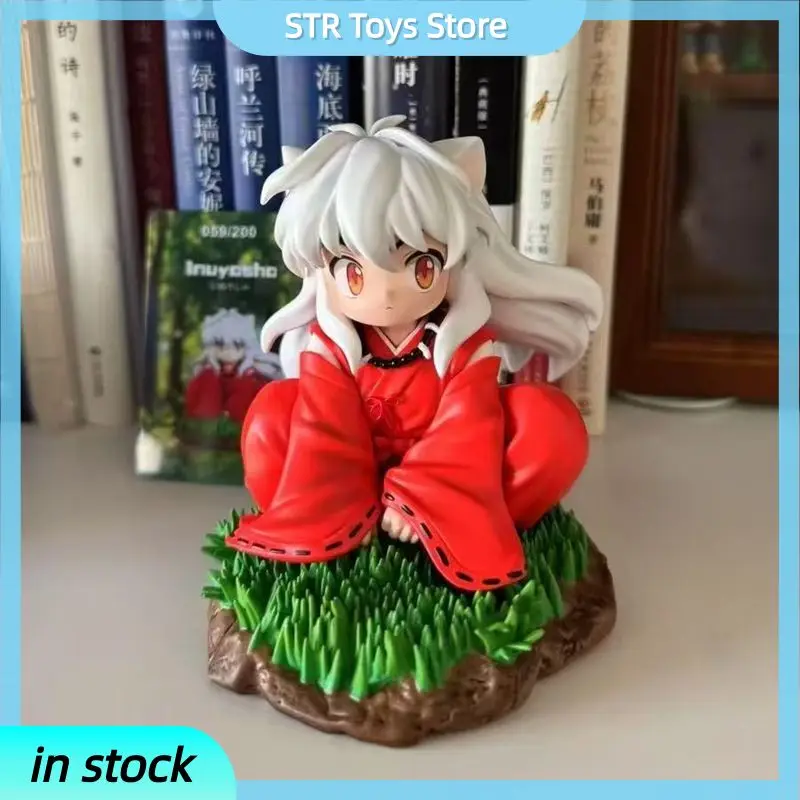 Figurine d'action Anime Inuyasha Manga, poupée mignonne Inuyasha Kikyo, décoration, modèle de collection en PVC, jouets