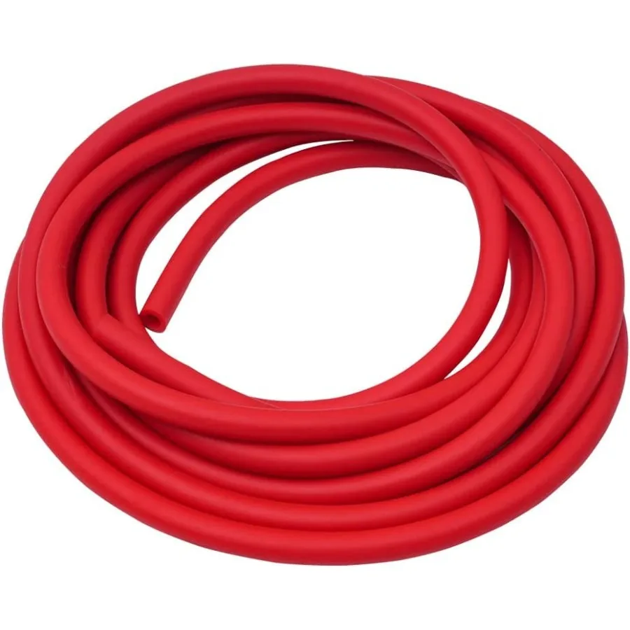 

Natural Latex Rubber Tubing Tube 1/2" 12mm ID x 5/8" (17mm) OD Red Speargun Band Slingshot Catapult Tube Rubber Hose Length