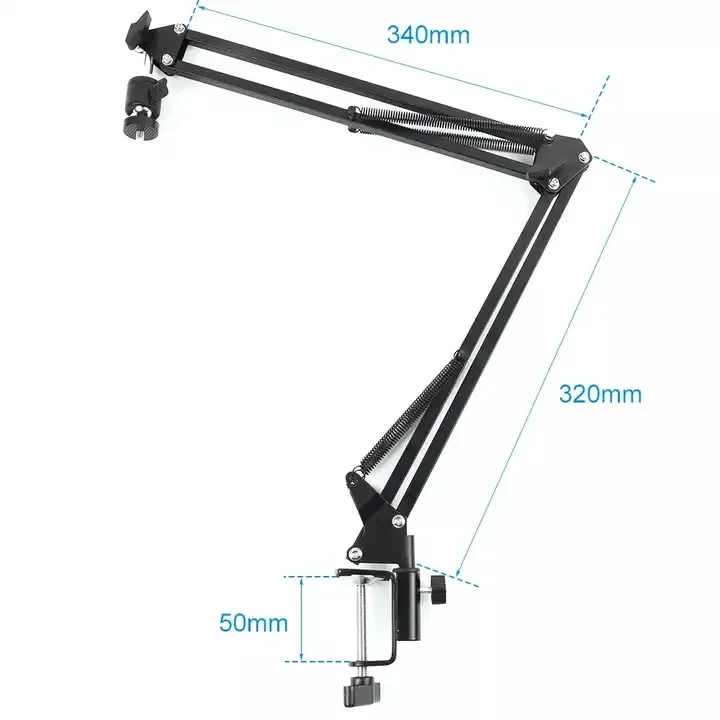 Yi Zhan Opnamecamera 48mp 4K Video-Opname Microscoop Arm Stander Met 150x Lens En Led Licht