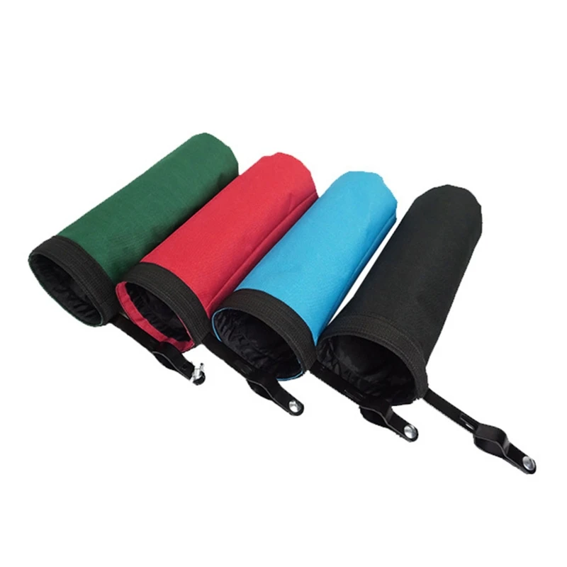 Large Capacity Drum Holder Wear Resistant Drumstick Storage Bag with Clamp Smooth Drumstick Cylindrical