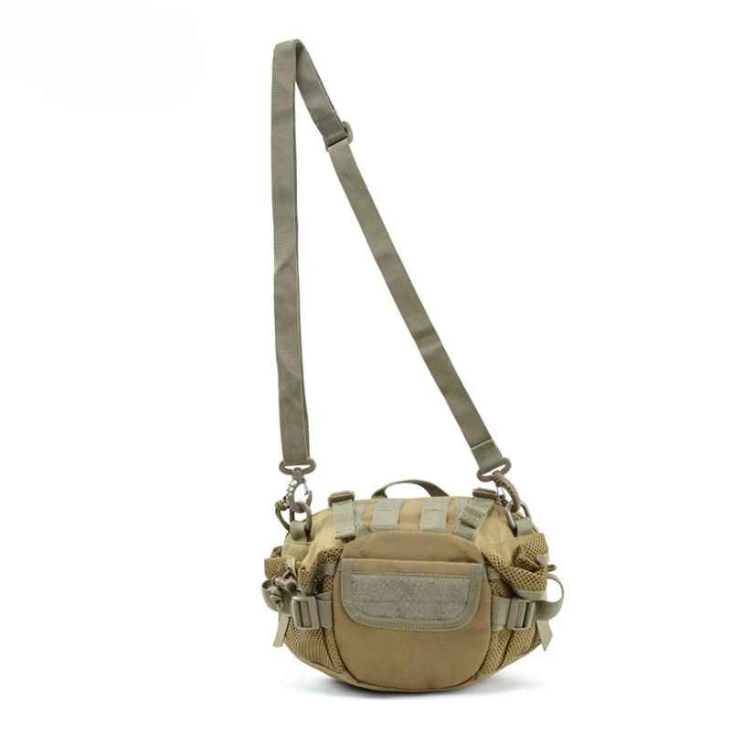 

New Single Shoulder Crossbody Waist Bag Camouflage Large Capacity Multifunctional Outdoor Sports Mobile Tactical Waist Bag