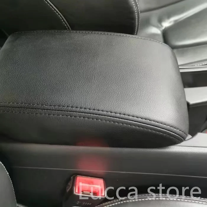 Für Audi A3 A4 A5 A6 A7 Q3 Q5 Zubehör Leder Wildleder Warp Zentrale Armlehne Box Schutz Abdeckung Armlehne Box Modifikation – Detail 8
