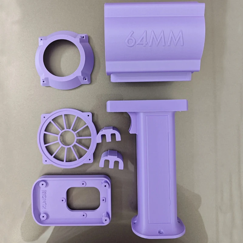 

1 комплект, 64 мм, корпус канального вентилятора, высокоэффективный корпус вентиляционного канала с 3D-печатью для RC DIY, детали внешнего корпуса вентилятора в сборе