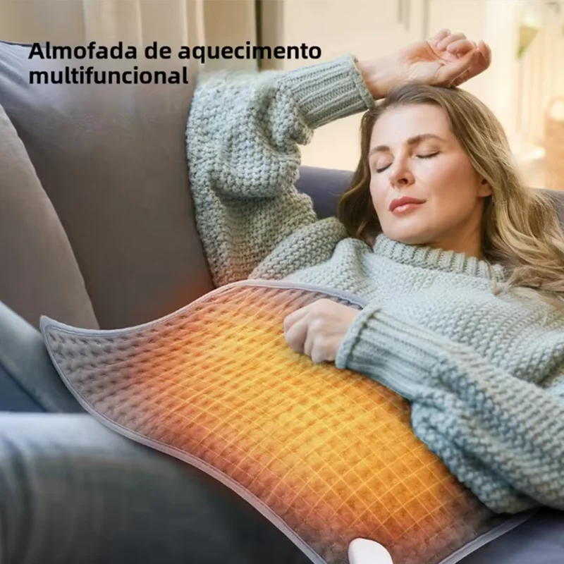 بطانية التدفئة الكهربائية للاستخدام المنزلي-9 مستويات الحرارية ساخنة حصيرة المنزل لينة آمنة الشتاء الجسم الظهر جوارب السيقان منصات 60*30 سنتيمتر