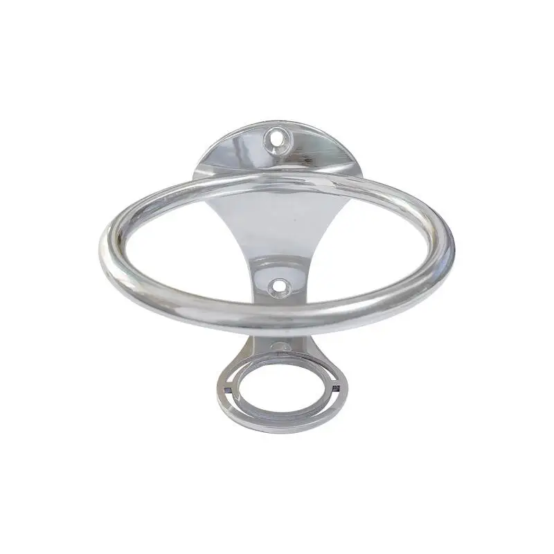 316 Stainless Steel Silver Ring Cup Drink Holder Can Bottle Holder Stand Mount Support Auto Car Marine Boat Truck RV Fishing Box