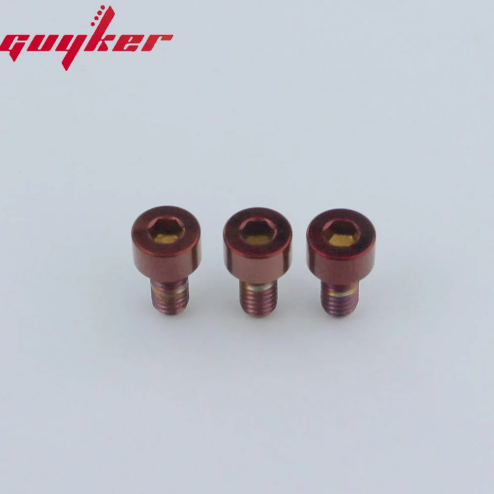 1 Set Red Titanium Alloy FR Screw Set