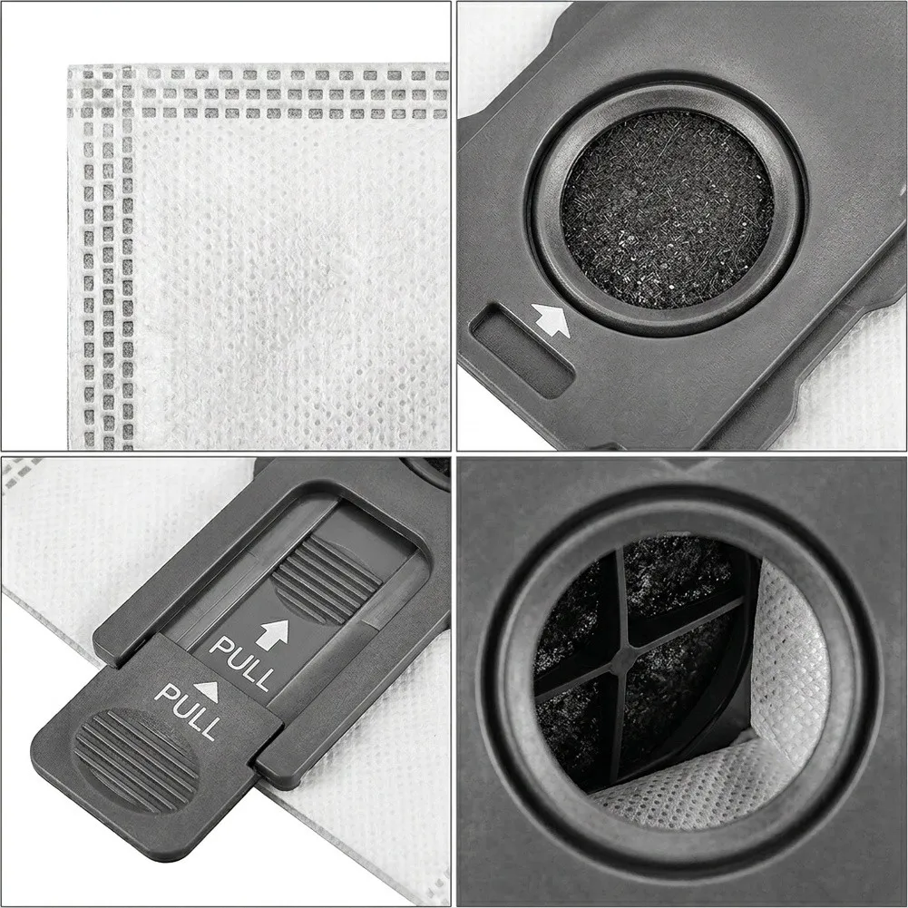 Robot Vacuum Replacement Dust Bag for Dreame For X50 for Pro For AQUA 10 ULTRA Ultra-Fine Non Woven Filter 10 Piece Package
