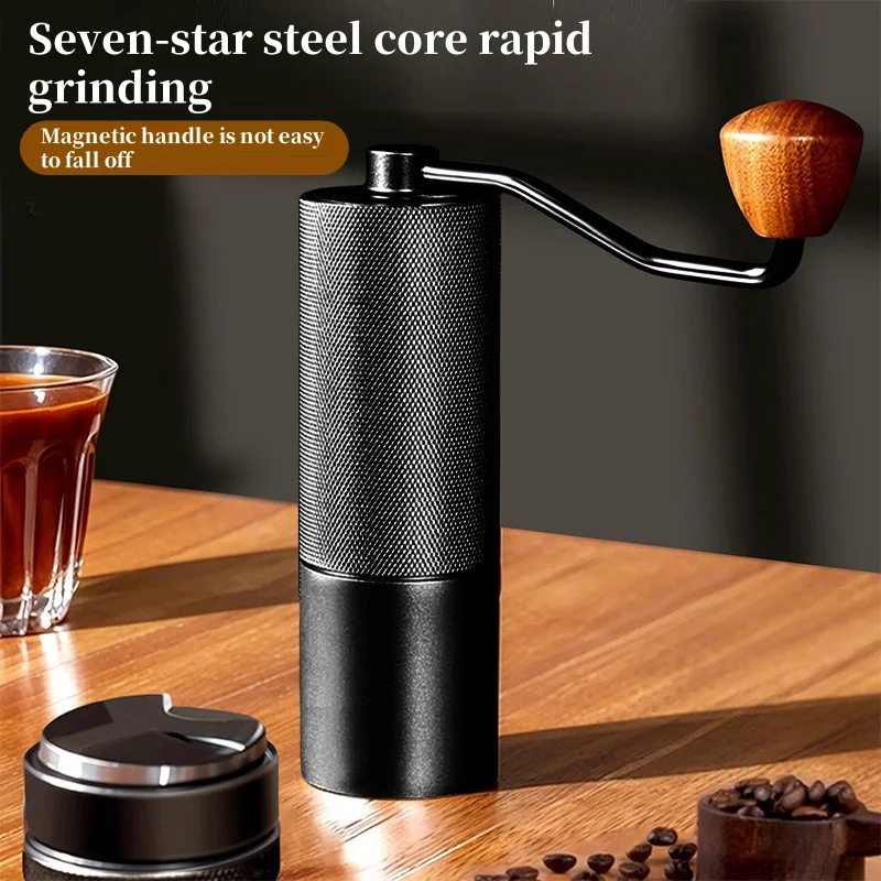 

New Manual Coffee Grinder 5/6/7 Core Professional Espresso Bean Coffee Grinder Mill External Adjustable Coffee Maker for Home