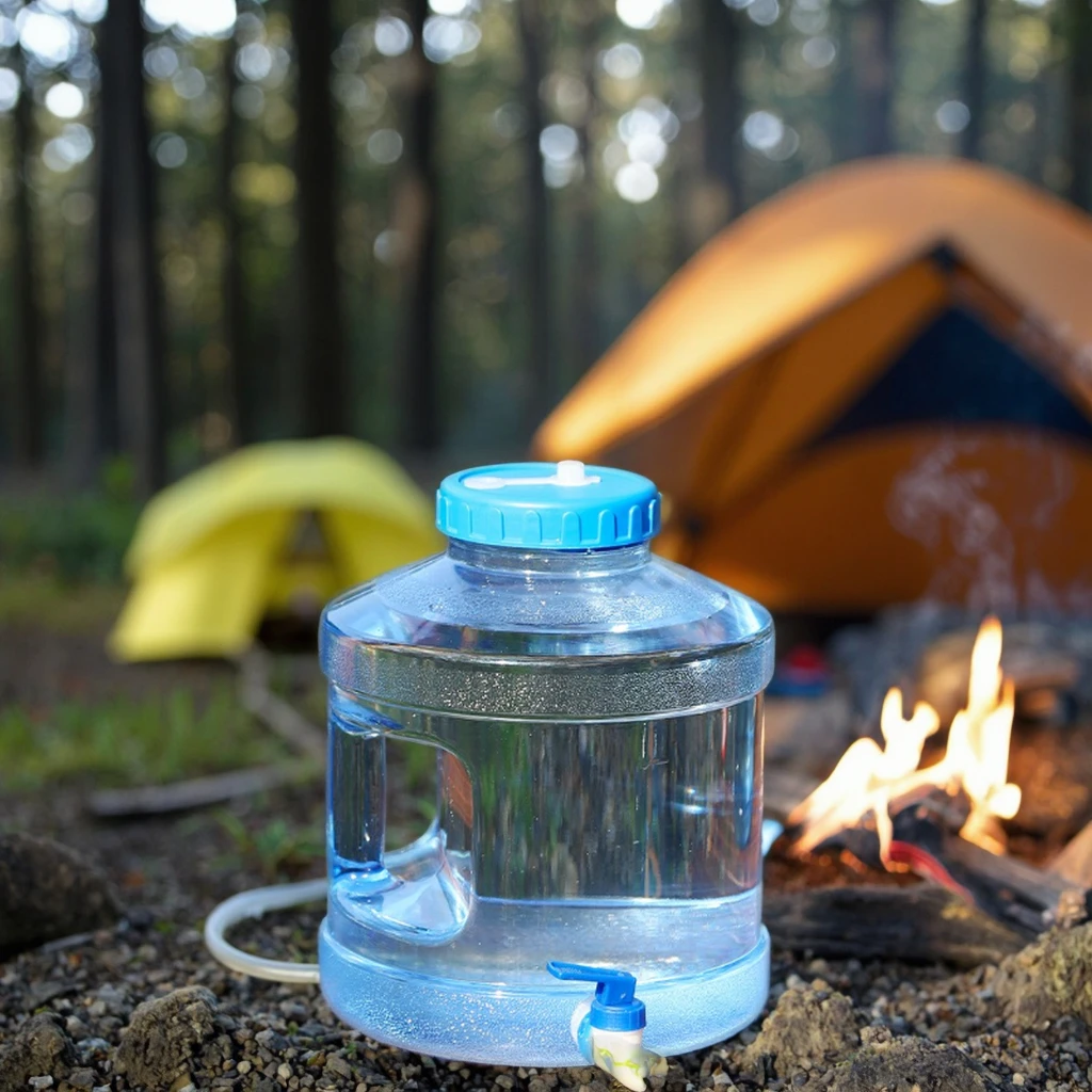 

Waterproof Spigot Drink Water Dispenser With Wide Filler Opening 7.5L Capacity For Camping And Picnic
