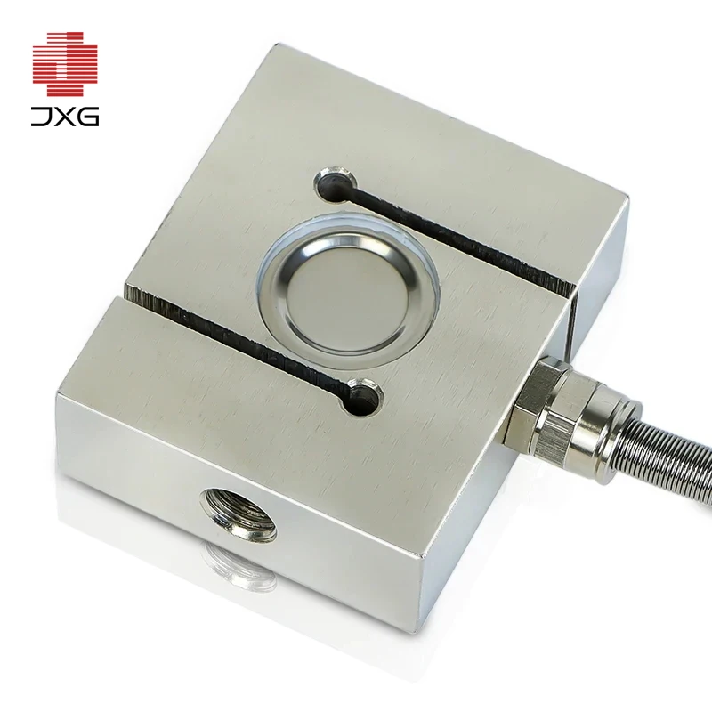 S-type Load Cell 500KG 1/2/5/10 Ton Force Sensor Double Way Pressure Pull Weighing Transducer Stress Tension Measuring