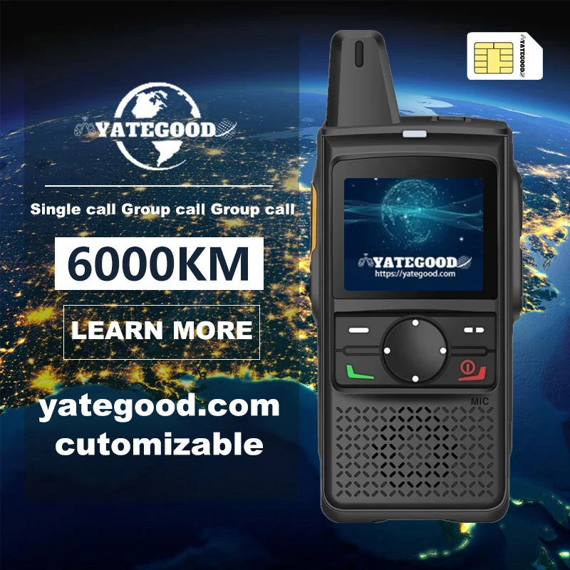 

YATEGOOD G370 Walkie Talkie No distance limit Intercom Long standby Portable More than 5000KM 4G 5G