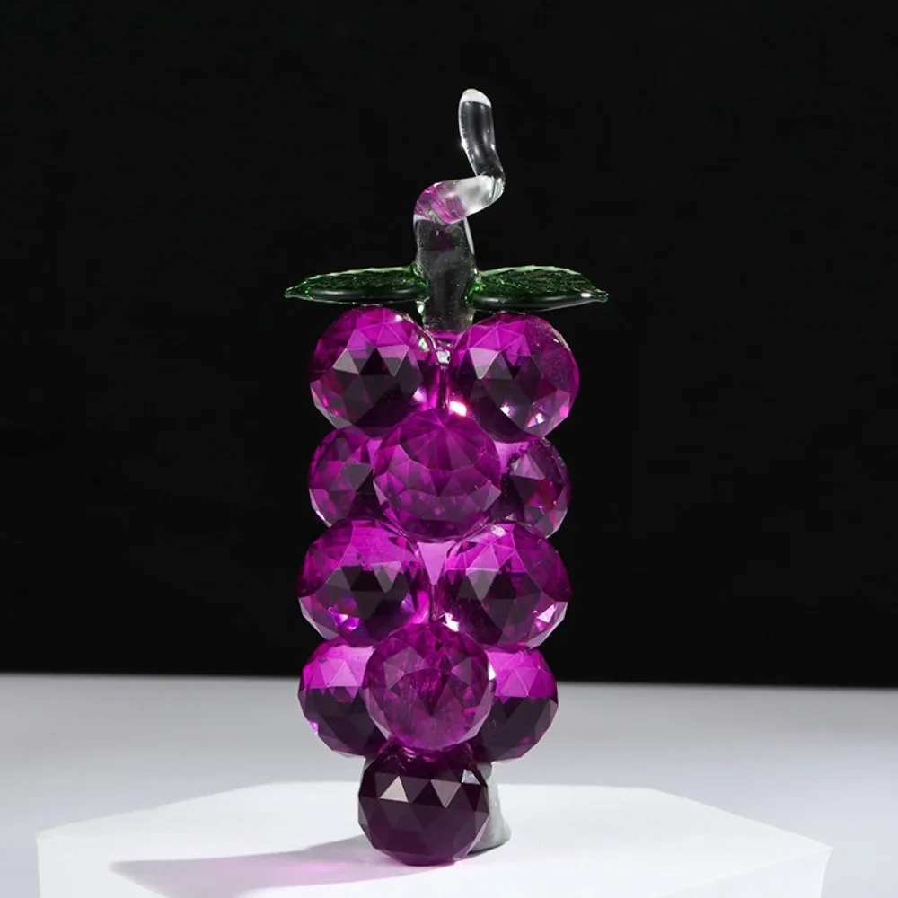 

Simulation Fruits Crystal Fruit Ornaments Mini Artificial Strawberry Pineapple Fruit Statue Lifelike Food Model