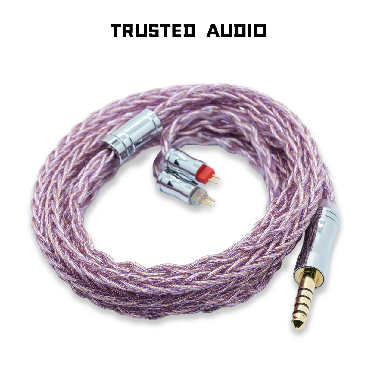 

Trusted-A1 7N OCC + Silver Plated Palladium Wire HiFi Earphone IEM Cable With 3.5/4.4mm IE900 2PIN MMCX QDC XLR KZ/QDC