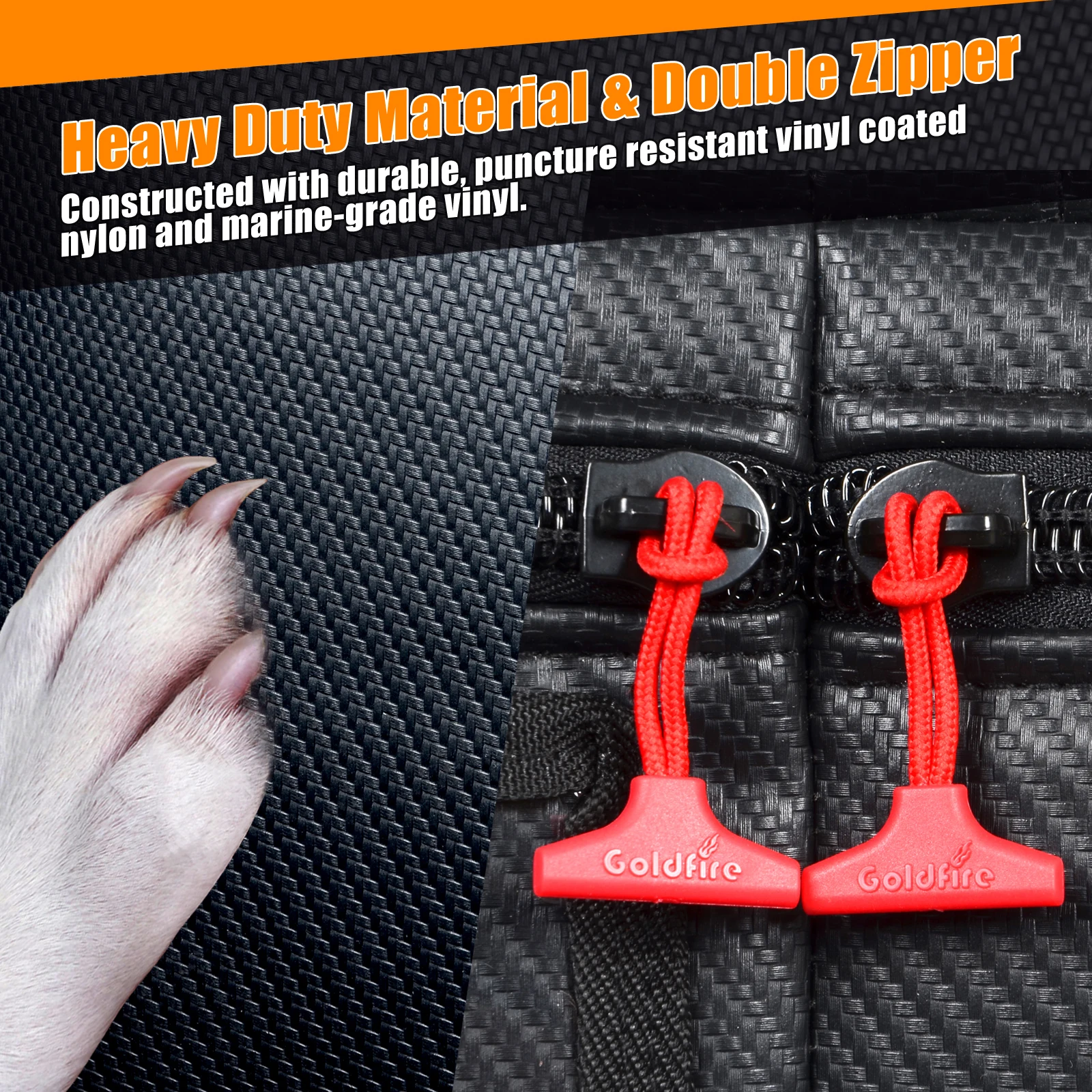 UTV Accessories Waterproof 1680D Overhead Storage Bag Car Organizers Map Bag Fit For Polaris RZR 1000 XP 2 Seat or 4 Seat Models
