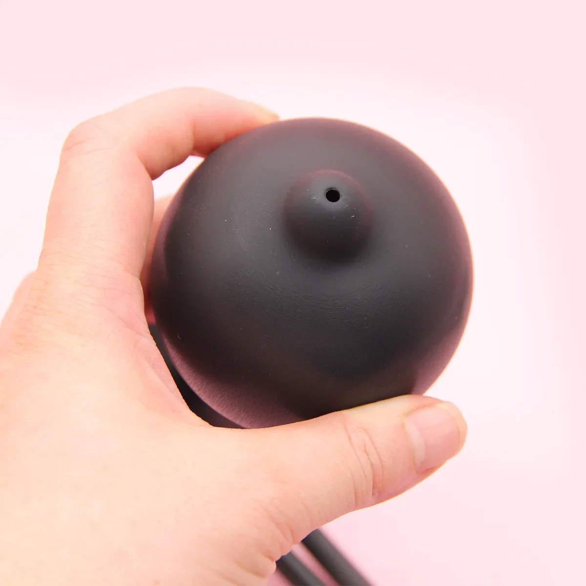 Inflatable Anal Enema Plug, Dual - Function Enema & Expansion Toy, Silicone Adult Anal Play Device Sex Toys 4
