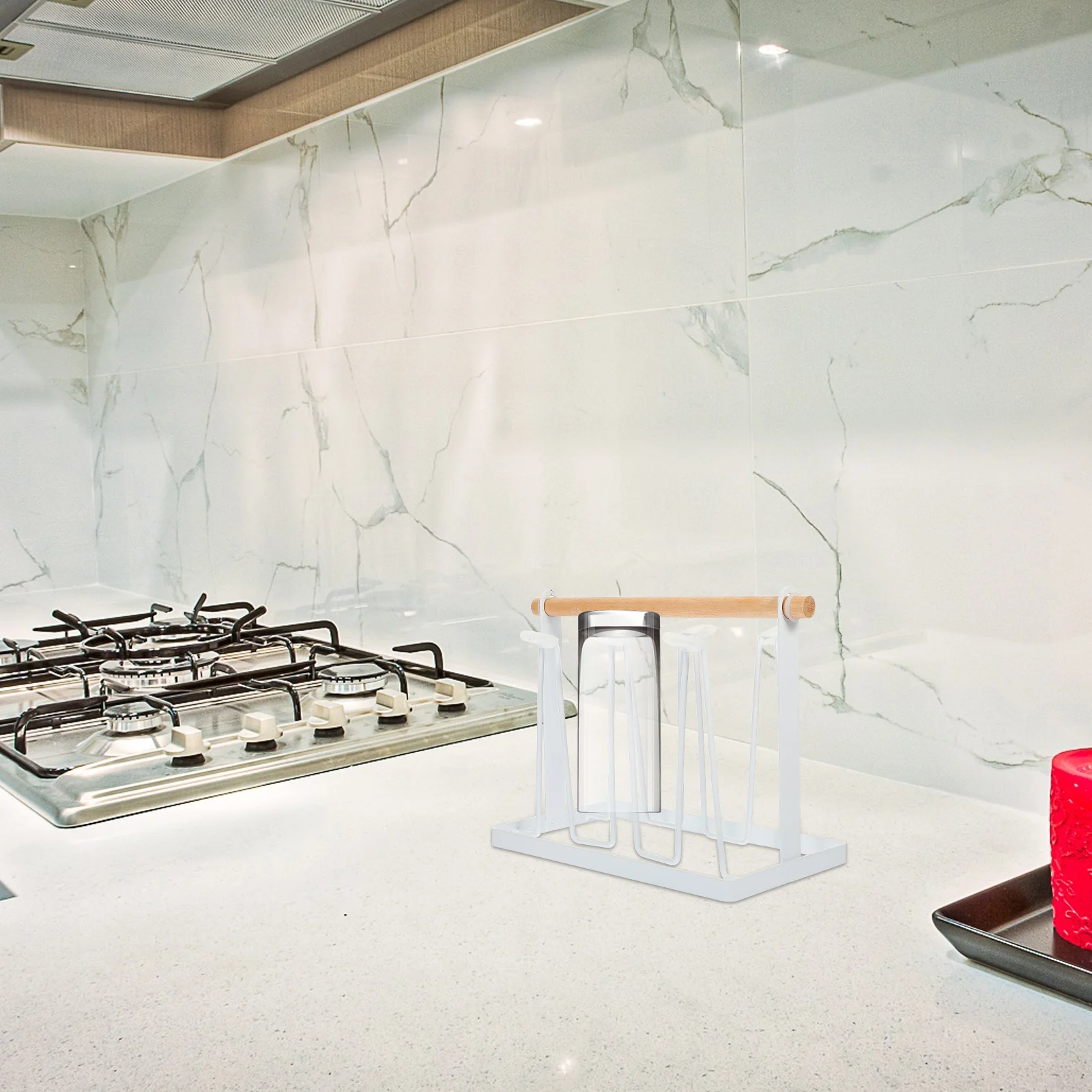 

Cup Storage Rack Mug Bracket Household Kitchen Supply Iron St Decorative Holder Home Cafe Hotel Restaurant Practical