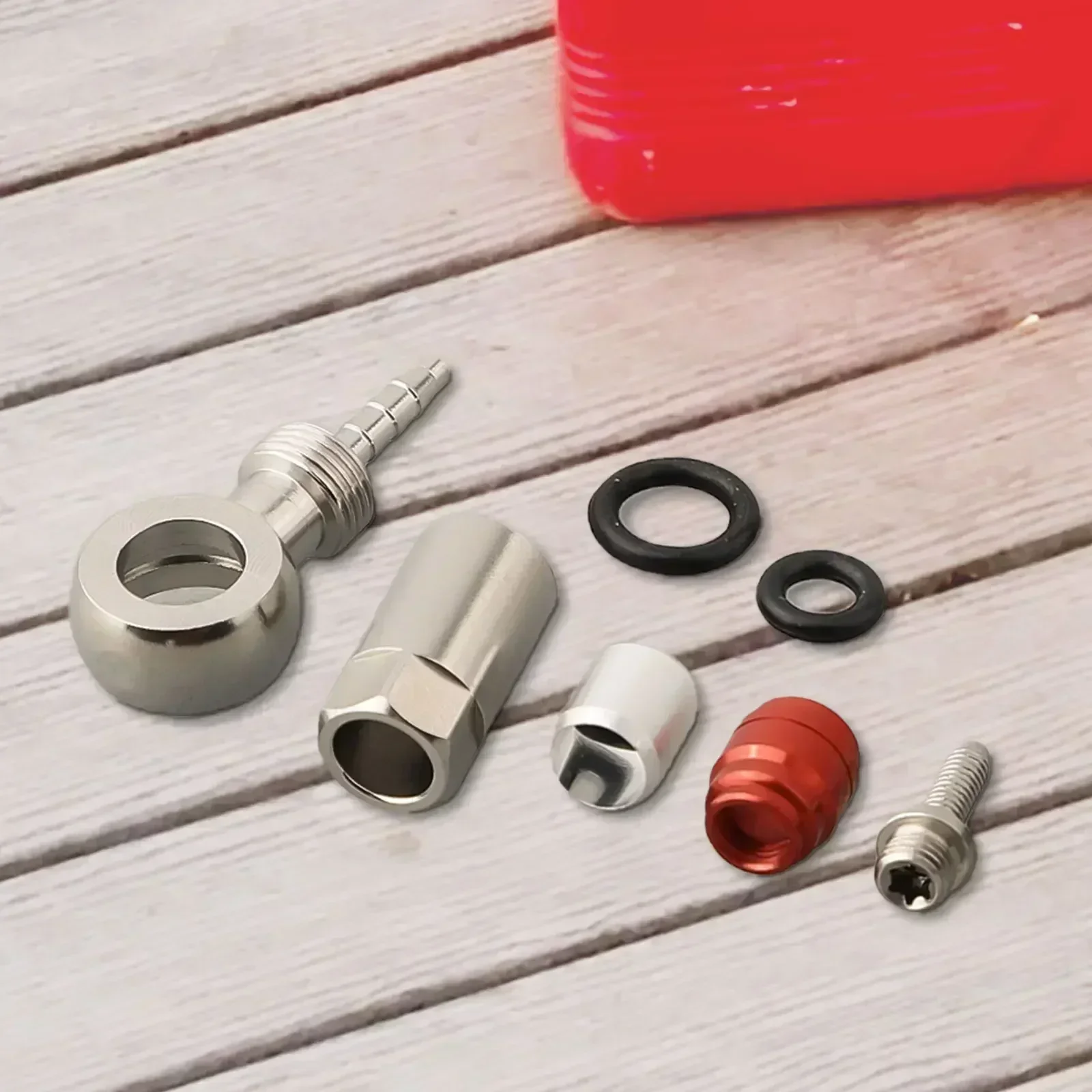 Bike Bicycle Cable End Banjo Set Hose connector For SRAM LEVEL RED HRD Premium Performance Excellent Compatibility