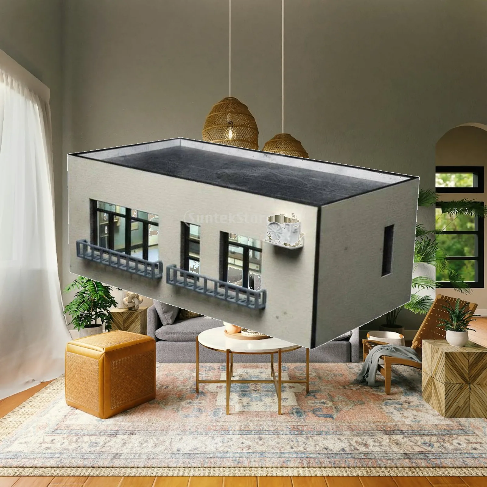 1:64 Scale Diorama Decoration Realistic Details 1:64 Scale Model Building