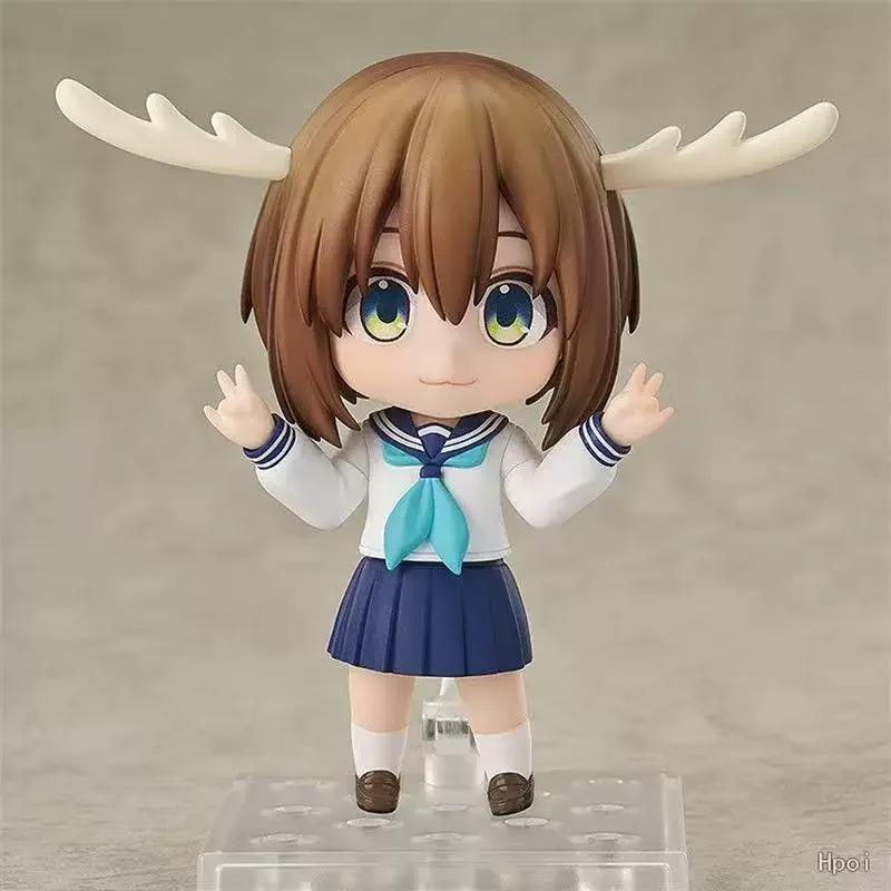Nendoroid de 10 cm # Figura de Acción Shikanoko Noko 2752, Totalmente Articulada, Versión Q, Modelo de Anime, Juguete, Adorno de Escritorio, Regalos Coleccionables