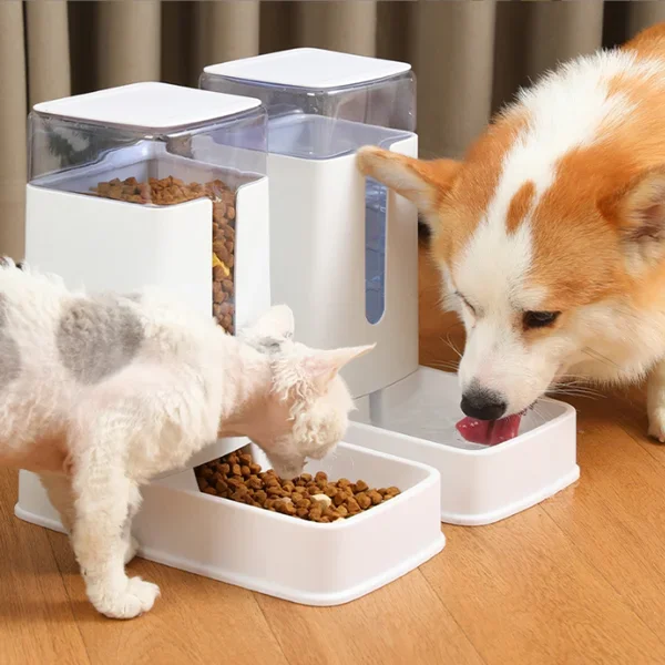 Pet Feeder Dog Bowl Scale Automatic Dog Cat Pet Food Dispenser pet feeder