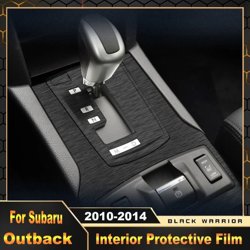

For Subaru Outback Legacy Central Control Panel Interior Modified Sticker Protective Film Scratch-Resistant Car Accessories