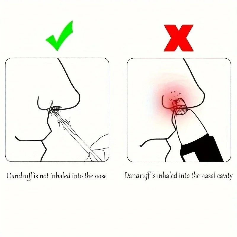 

Unisex Black Round Head Safe Nose Hair Scissors (Do Not Hurt Nose) Stainless Steel 1Pc