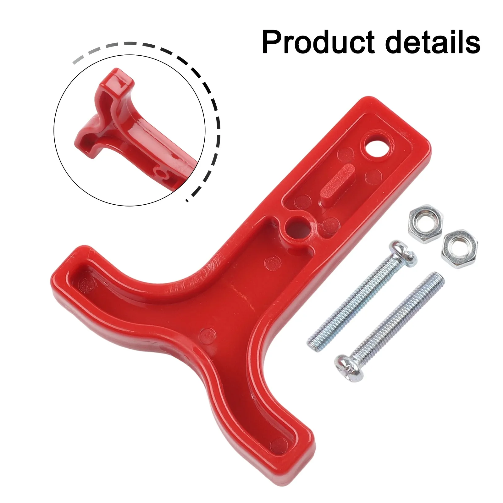 10 Unit T-Handle for Type Connectors 50A 600V PC Shell Silver Plated Copper Terminals Ambient Temp -20C to 105C