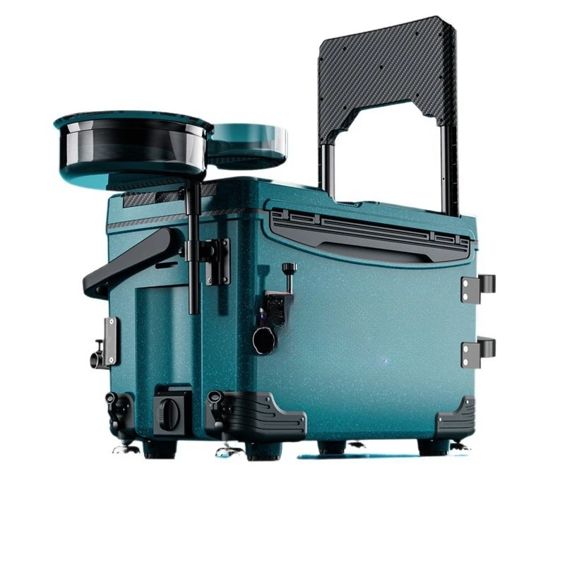 

2024 new full set of new fishing box multi-functional seated fish