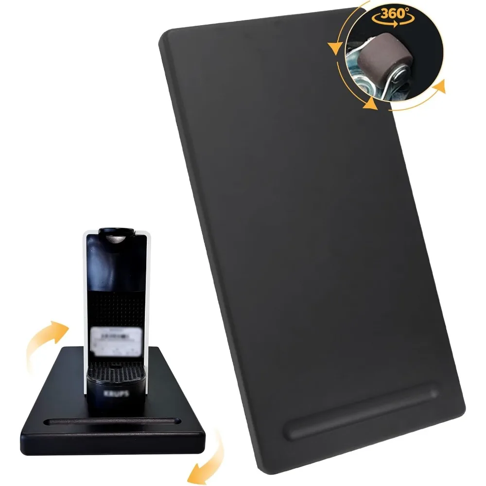 

360-Degree Swivel Wheels for Kitchen Appliance Sliding Trays - Ideal for Coffee Makers and Heavy Appliances