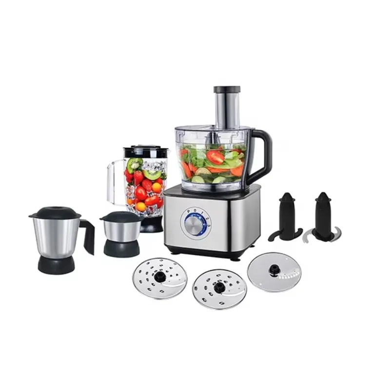 

3 Kitchen Appliances Citrus Vegetables Fruit Juicer Food Processor Multifunctional
