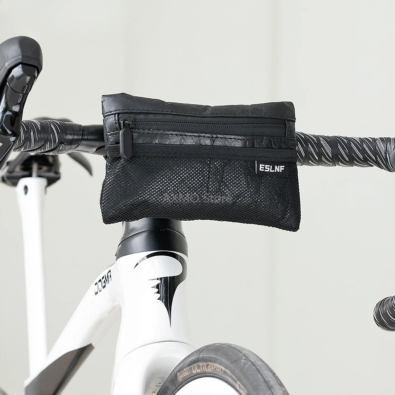 

Bicycle Handlebar Bag Waterproof Portable Bike Front Handlebar Bag Mountain Bike Riding Gear Bicycle Accessories